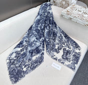 DIOR SCARF 180 CM IN CASHMERE-SILK BLEND 706549