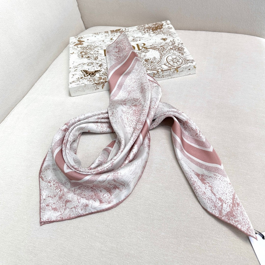 DIOR SCARF 90 CM IN SILK 655942