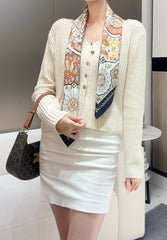 HERMES 25S SCARF 90 IN SILK 724811