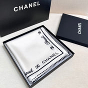 CHANEL 25S SCARF 90 IN SILK 732122