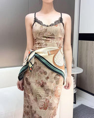 HERMES 25S SCARF 90 IN SILK 735841