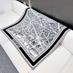 DIOR SCARF 110 CM IN SILK 730652