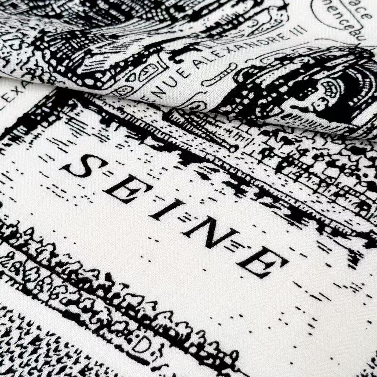 DIOR SCARF 110 CM IN SILK 730652