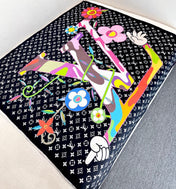 LV SCARF 90 CM IN SILK 733947