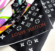 LV SCARF 90 CM IN SILK 733947