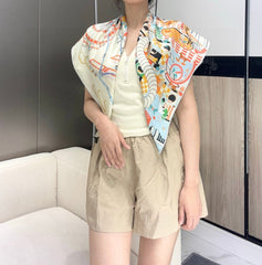 HERMES 25S SCARF 90 IN SILK 730636