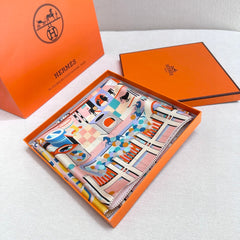 HERMES 25S SCARF 90 IN SILK 730637