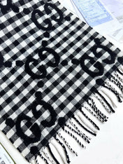 GUCCI 25S SCARF 220 IN CASHMERE 732134