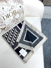 DIOR SCARF 140 CM IN CASHMERE-SILK BLEND 699256