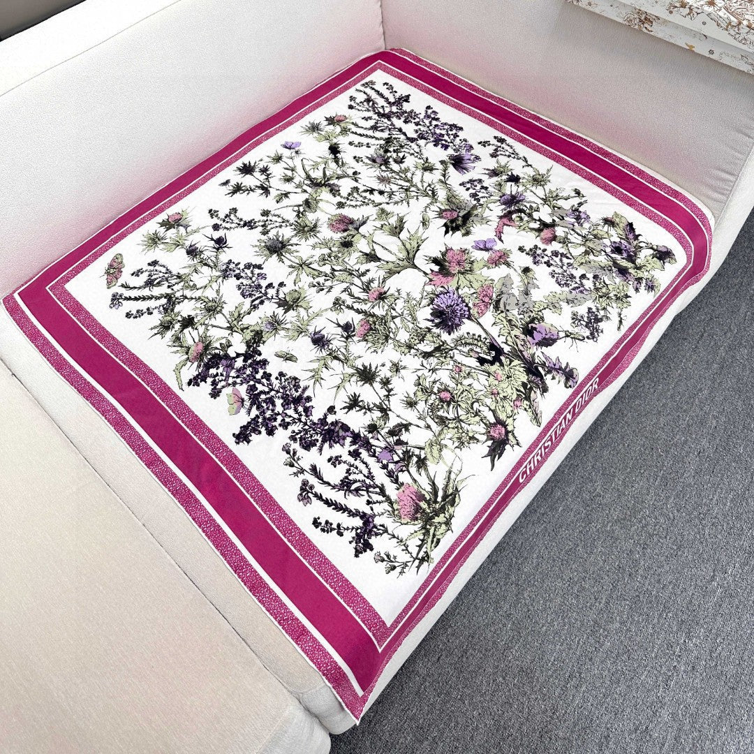 DIOR SCARF 90 CM IN SILK FABRIC 702043