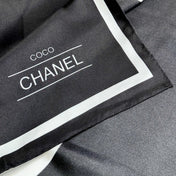 CHANEL 25S SCARF 90 IN SILK 732132