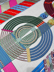 HERMES 25S SCARF 140 IN SILK 727341