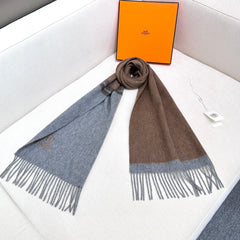 HERMES 25S SCARF 180 IN CASHMERE 854602