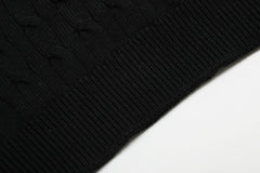 RALPH LAUREN SHORT-SLEEVE POLO KNIT SWEATER STYLE 434