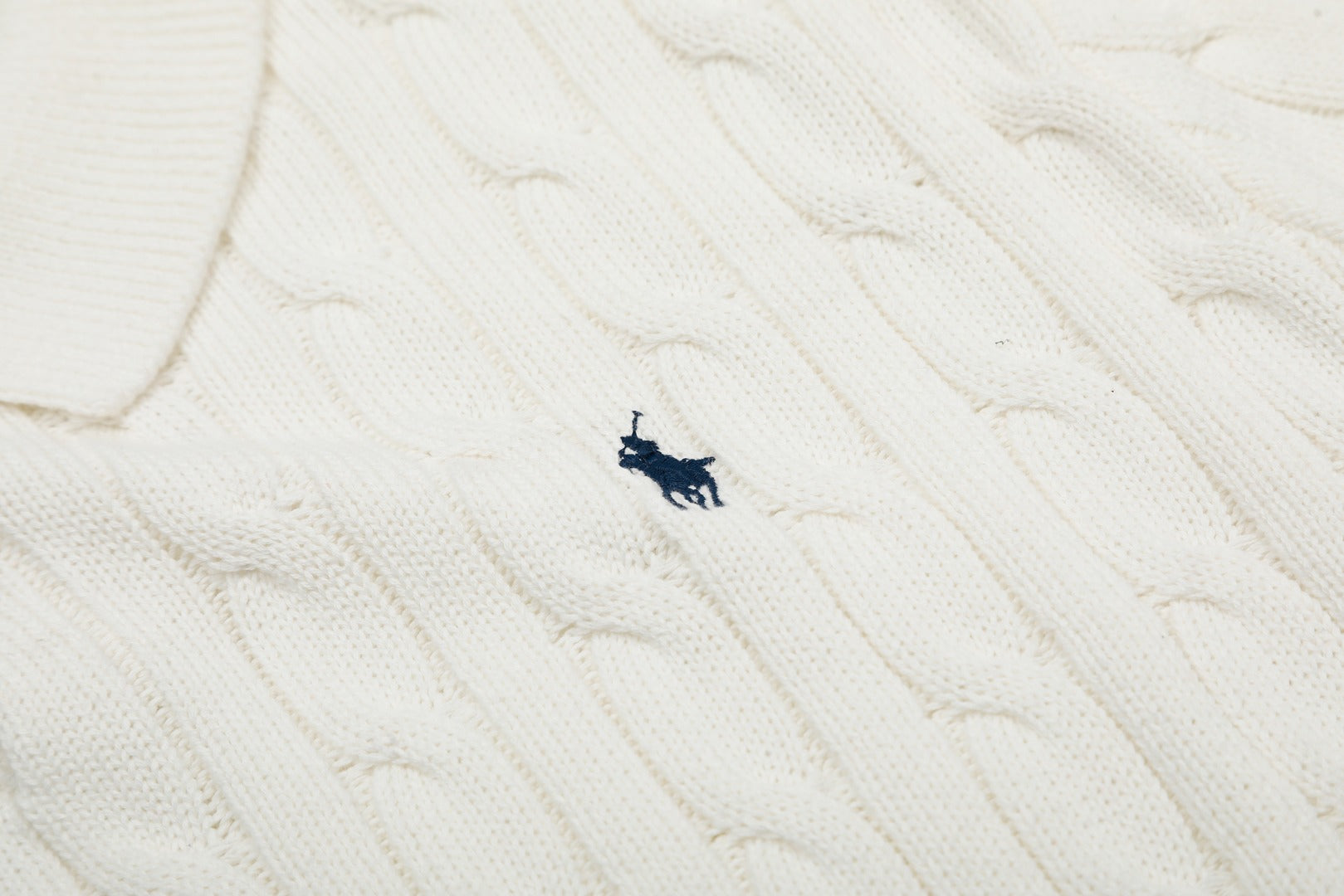 RALPH LAUREN SHORT-SLEEVE POLO KNIT SWEATER STYLE 436