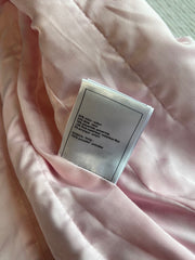 Chanel 25P Cardigan Pink Tweed With Pearl 235893