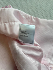 Chanel 25P Gilet Pink Cotton and Wool Tweed 235902