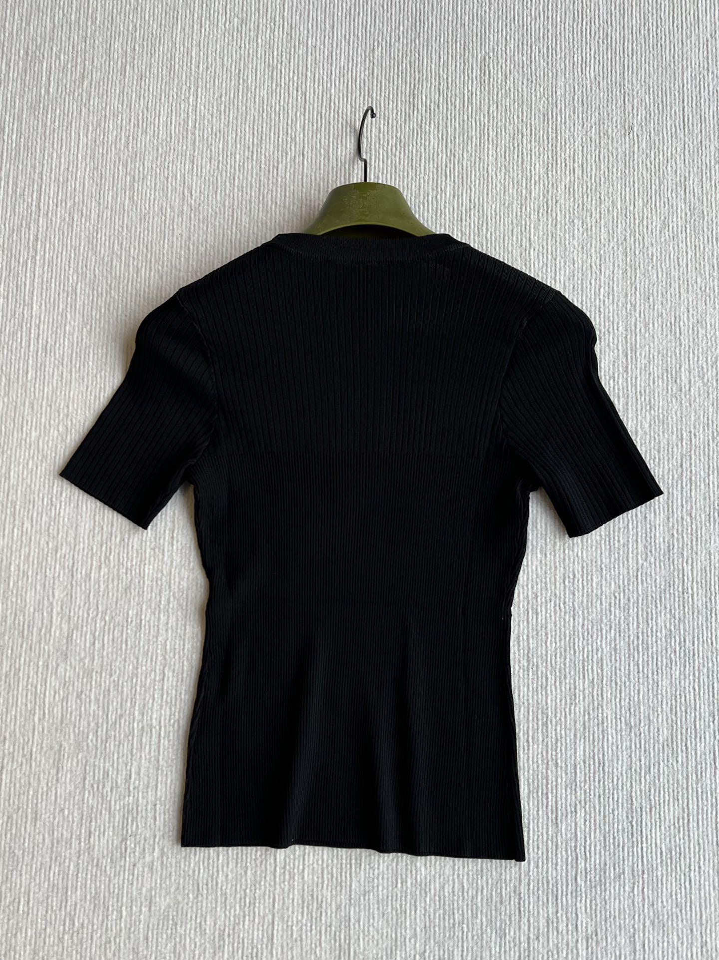 GUCCI SHORT-SLEEVE KNIT TOP 242809