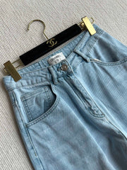 CC 25 Diamond Jeans Blue Denim Cotton