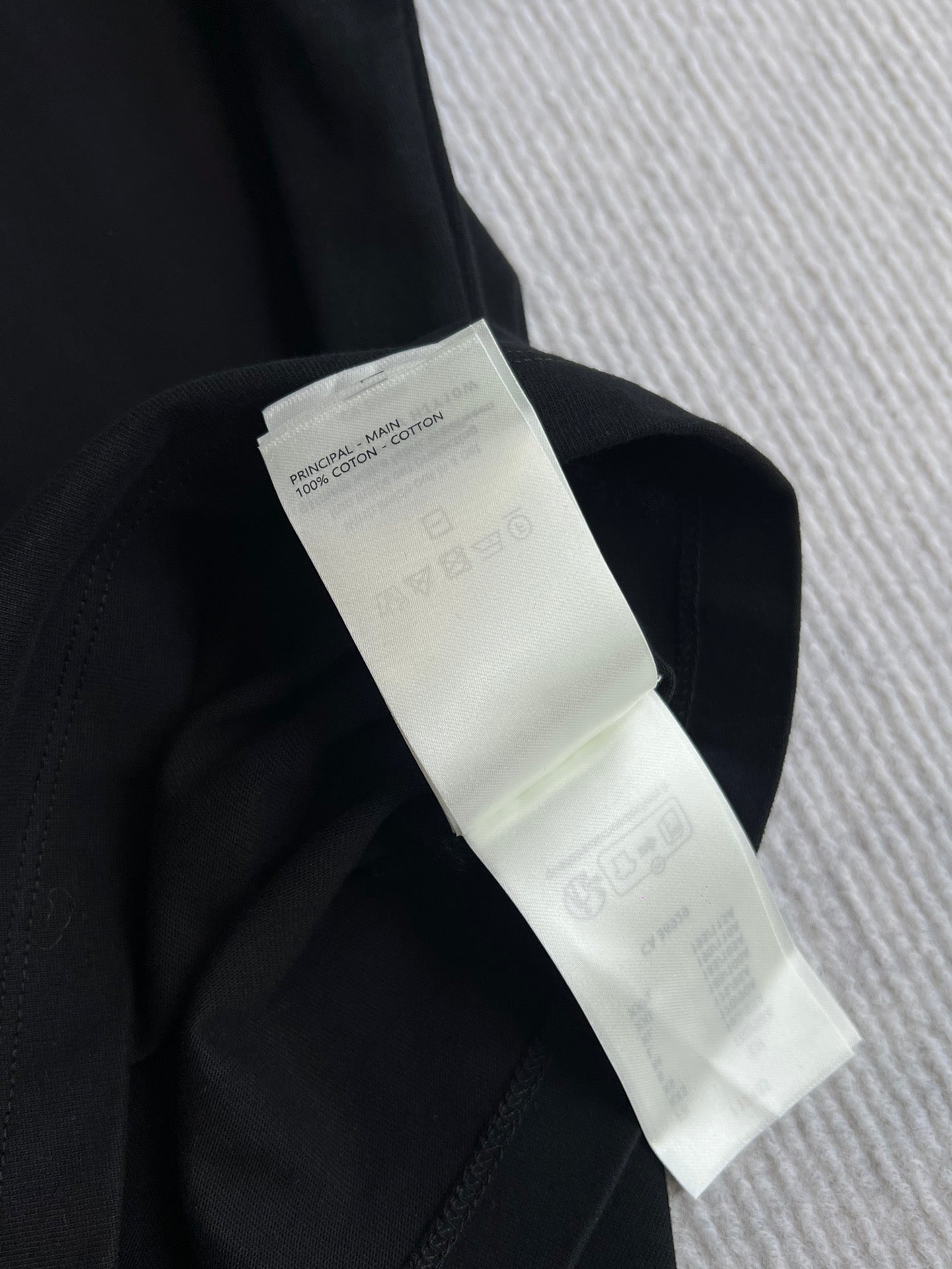 LOUIS VUITTON DIAMOND ROUND NECK SHORT SLEEVE T-SHIRT 275667