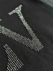 LOUIS VUITTON DIAMOND ROUND NECK SHORT SLEEVE T-SHIRT 275667