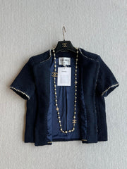 CHANEL SHORT-SLEEVE WOOL JACKET STYLE 29