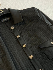 CHANEL PLEATED SHIRT STYLE 31