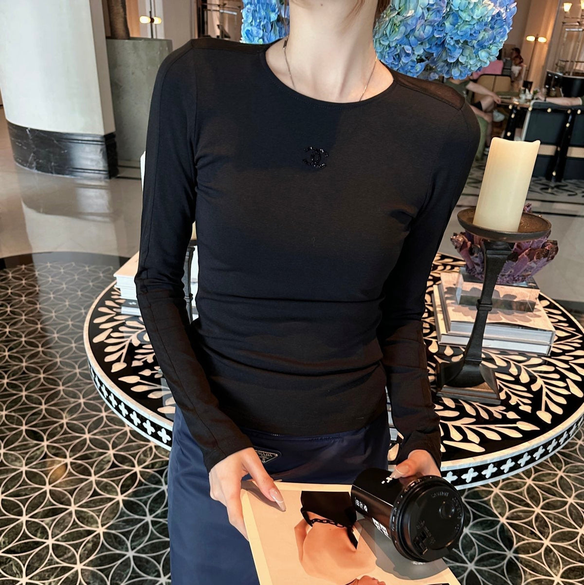CHANEL LONG-SLEEVE T-SHIRT STYLE 27