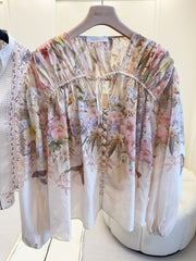 Zimmermann Blouse 25 Linen Silk 027