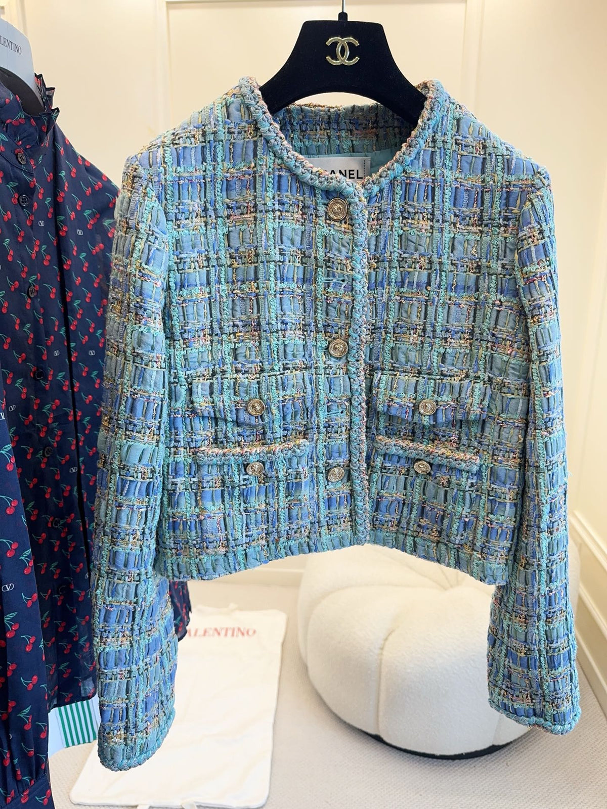 CHANEL WOOL COAT STYLE 42