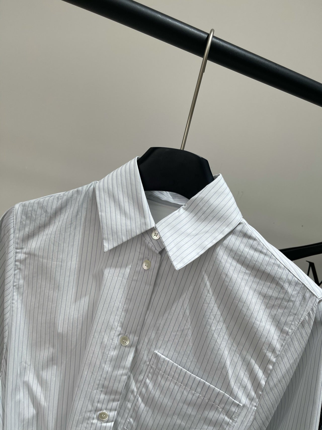 LOEWE VERTICAL STRIPED SHIRT DRESS 273146