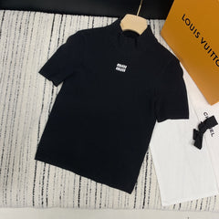 MIUMIU CREW NECK KNIT SWEATER 219791