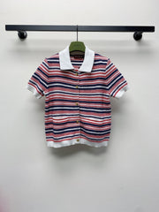Gucci 25C Fine wool polo top 228202