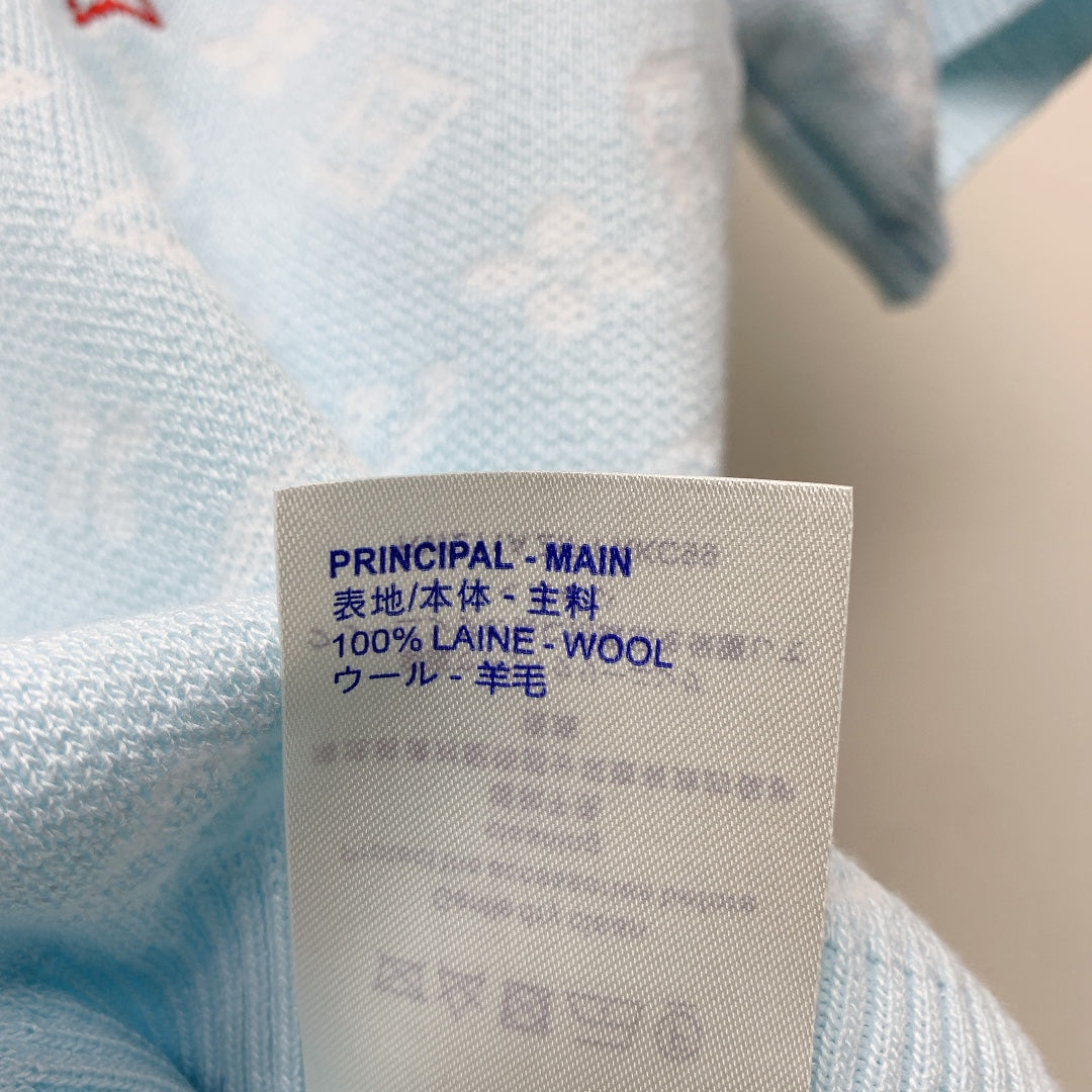 LV CREW NECK KNIT SWEATER 228111