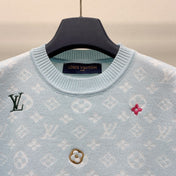 LV CREW NECK KNIT SWEATER 228111