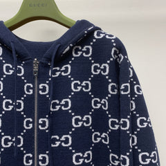 GUCCI ZIP-UP KNIT JACKET 232193