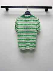 LV STRIPED CREW NECK T-SHIRT 268098