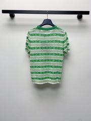 LV STRIPED CREW NECK T-SHIRT 268098