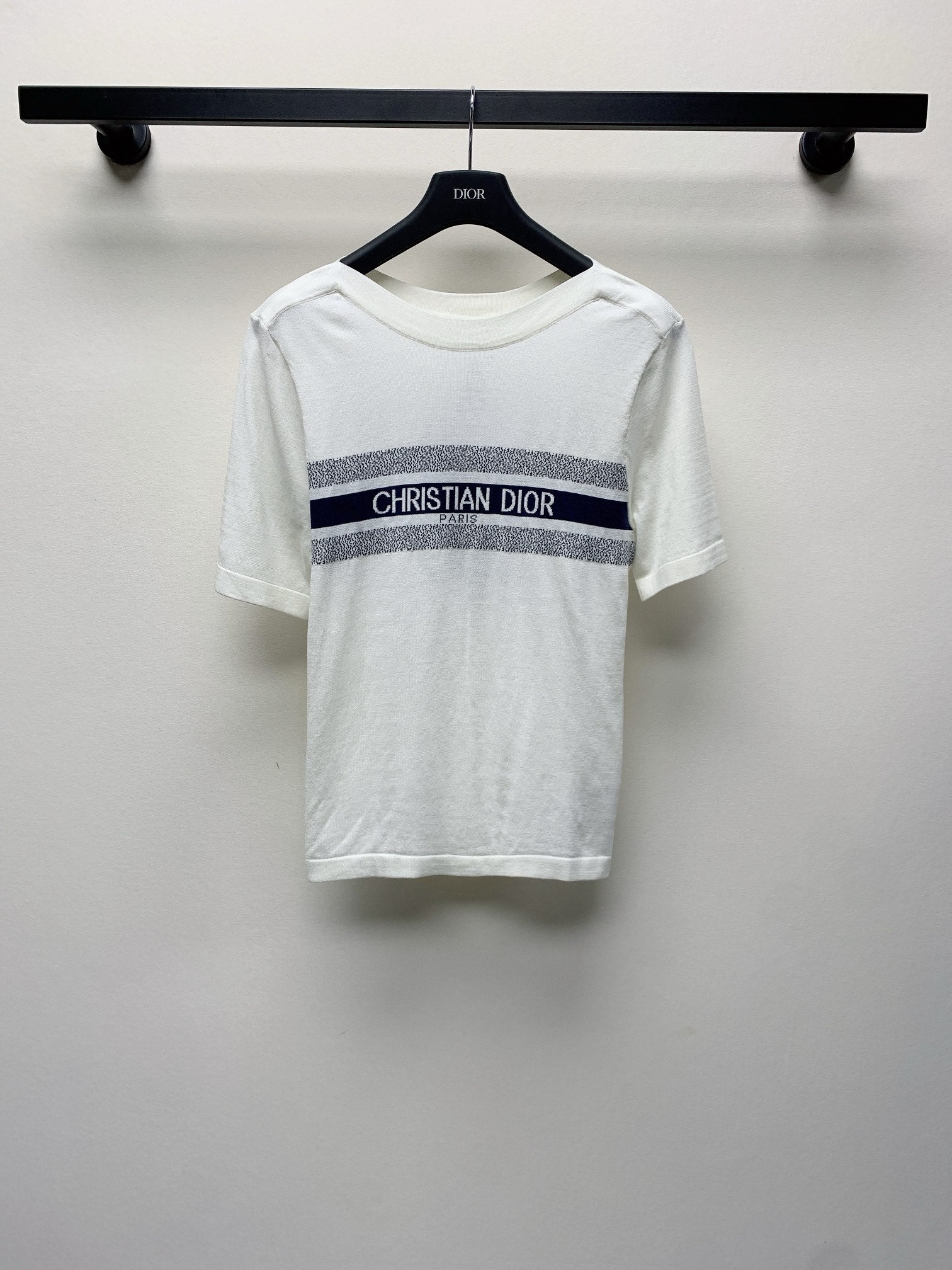 DIOR CREW NECK KNIT SWEATER 268137