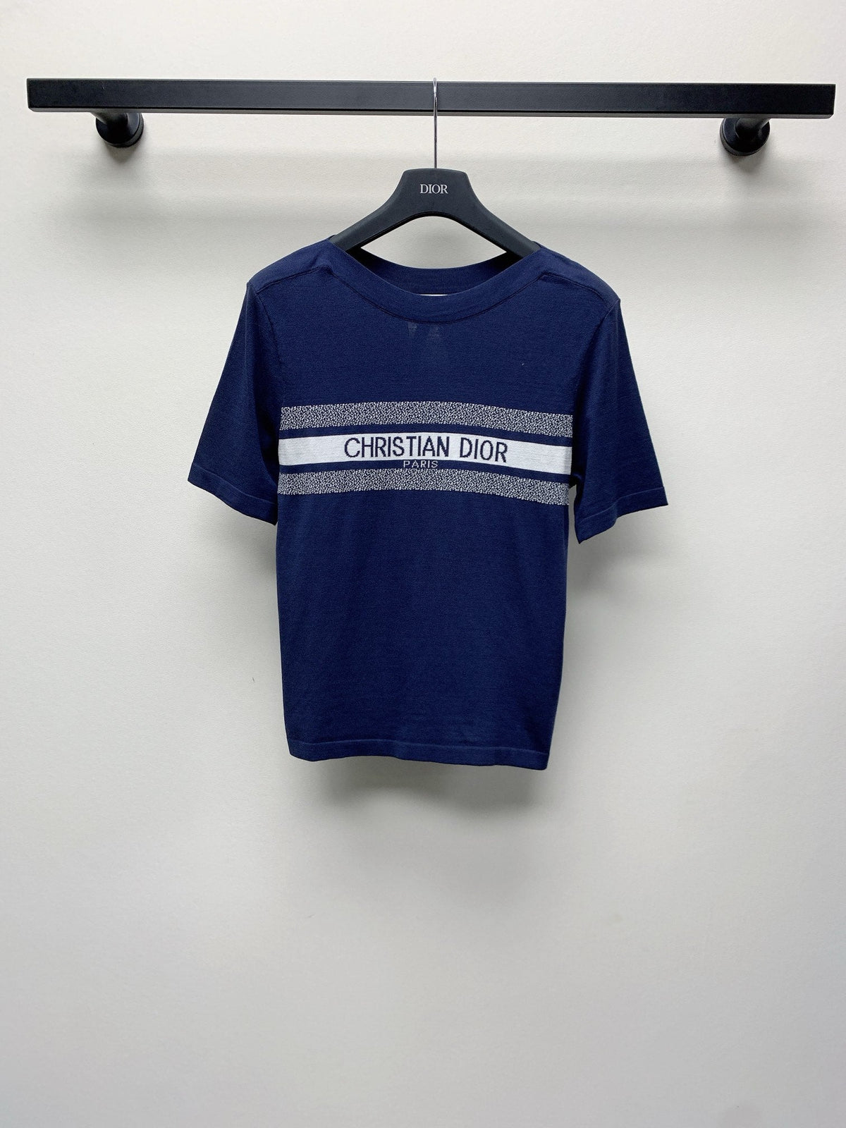 DIOR CREW NECK KNIT SWEATER 268136