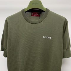 GUCCI SHORT-SLEEVE KNIT TOP 271725