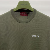 GUCCI SHORT-SLEEVE KNIT TOP 271725