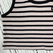 MIUMIU EMBROIDERED LOGO TANK TOP 274370