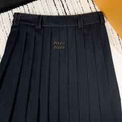MIUMIU PLEATED MIDI SKIRT 275144
