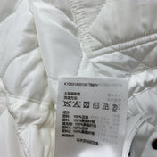 MONCLER 25S DOWN VEST IN WHITE 081
