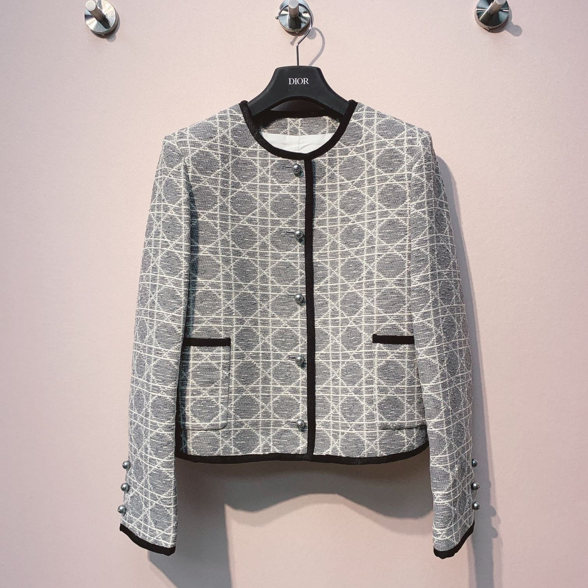 DIOR 25S ROUND NECK JACKET STYLE 008