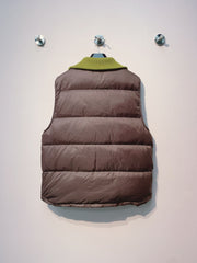 CELINE 25S UFFER VEST WITH KNIT COLLAR 0043