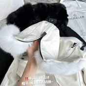 MONCLER 25S FUR-TRIMMED DOWN JACKET 428