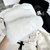 MONCLER 25S FUR-TRIMMED DOWN JACKET 428