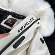 MONCLER 25S FUR-TRIMMED DOWN JACKET 428